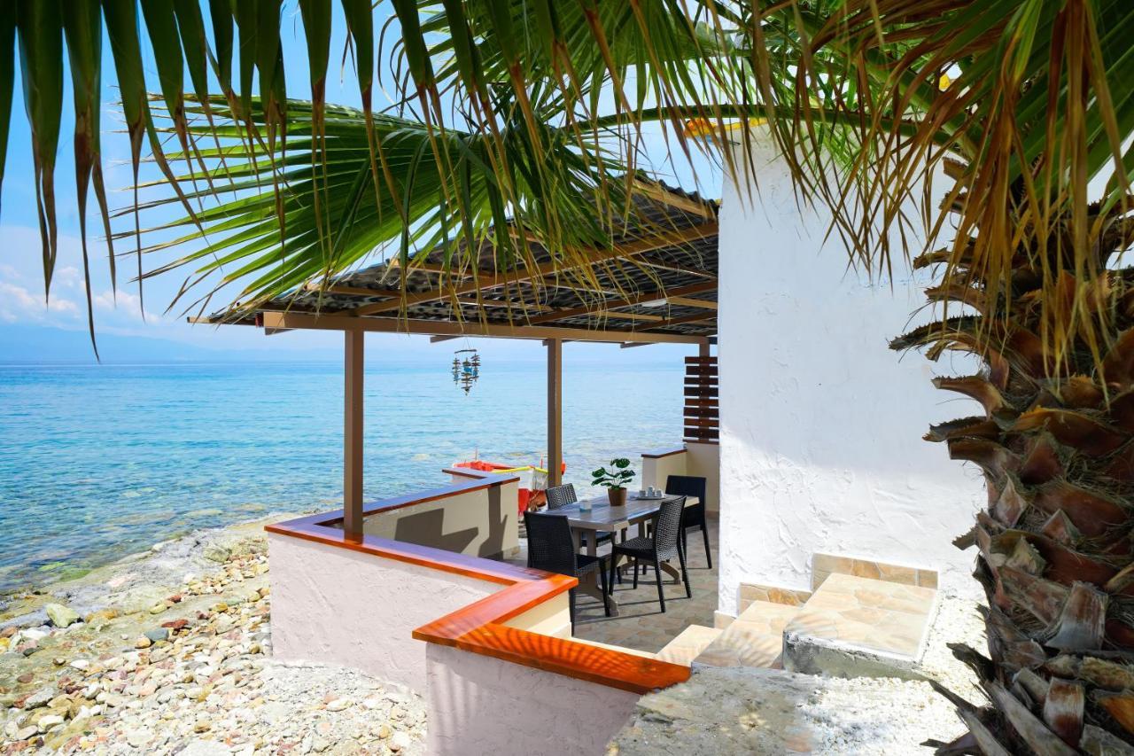 Villa To Kyma - Seafront House à Skála Kallirákhis Extérieur photo